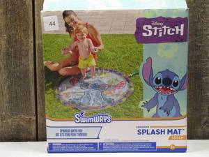 lot 44 image: Disney Stitch Splash Mat Water Fun Toy for Kids
