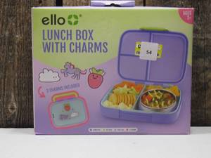 lot 54 image: Ello Kids Bento Lunch Box with Ice pack, Purple