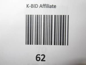 lot 62 image: Metal Table Lamp with Pleated Plaid Shade Black - Threshold