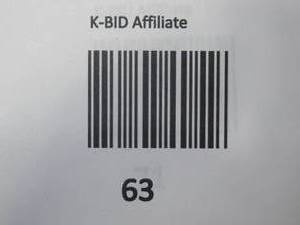 lot 63 image: Double Shade Knurled Collection Table Lamp Gold - Threshold