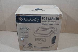 lot 35 image: Ecozy Countertop Ice Maker - Black