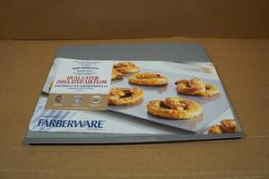 lot 61 image: Faberware Nonstick Jumbo Cookie Sheet - 15.5x20