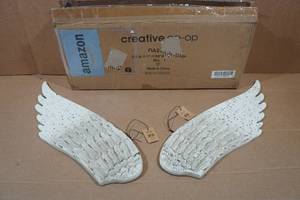 lot 72 image: Creative Co-Op Decorative Angel Wings - 20x6.25