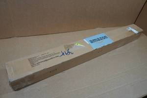 lot 80 image: Adjustable Double Curtain Rod - Gold 35-72