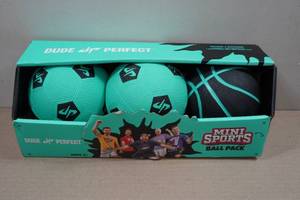 lot 101 image: Dude Perfect Mini Sport Balls