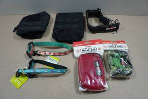lot 222 image: Boss Dog Collar and Molle Bags