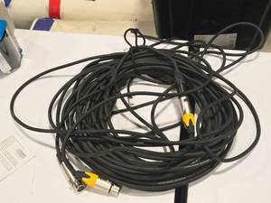 lot 396 image: Lot of (2) Live Wire 25 3-pin DMX Cables