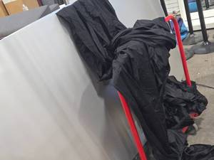 lot 506 image: Lot of (2) Truss Covers - Custom Drapery by Rose Brand 90 x 16