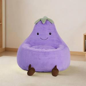 lot 30 image: Newbulig Eggplant-Shaped Bean Bag Toddler Chair