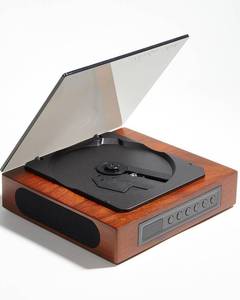 lot 40 image: ThinkYa DVP-560 Retro Bluetooth CD Player with Hi-Fi Speakers