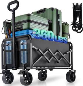 lot 48 image: Amkurozo Collapsible Wagon Cart