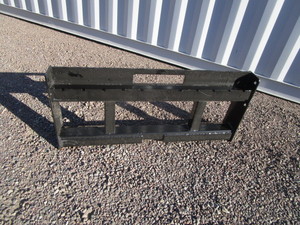lot 106 image: Wolverine Skid Steer Pallet Fork Bracket