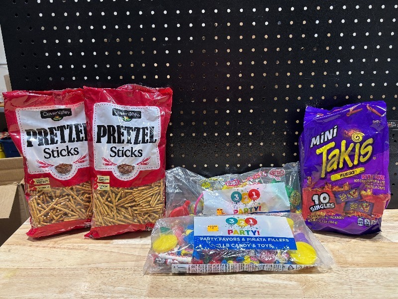 lot 63 image: Snacks and Candy