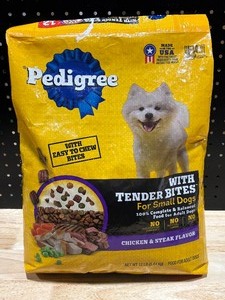lot 8 image: Pedigree Dog Food 12 LB Bag