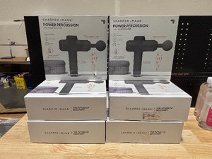 lot 21 image: Sharper Image Massagers Not Tested 6 Count