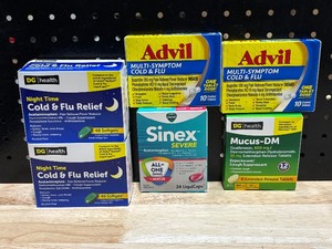 lot 72 image: Advil, Sinex, and More