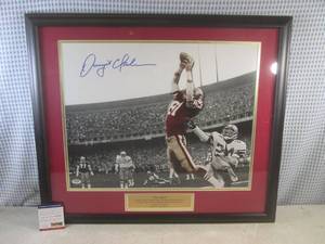 (A-4) Framed and Signed Dwight Clar...