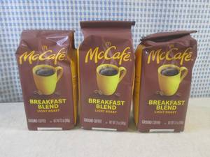 lot 61 image: (B-2) 3 Bags of McCafe Breakfast Bl...