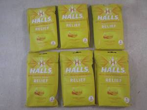 lot 67 image: (B-2) 6 - 30-Drops Bags of Halls Ho...