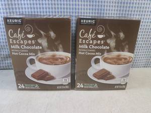 lot 74 image: (B-1) 2 Boxes of Keurig Cafe Escap...