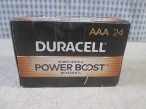 lot 75 image: (FS) 24-Pack of AAA Duracell Power ...