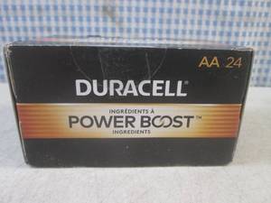 lot 78 image: (FS) 24-Pack of AA Duracell Power B...