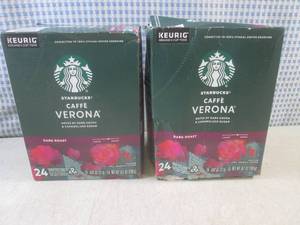 lot 87 image: (B-1) 2 Boxes of Keurig Starbucks C...