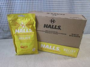 lot 93 image: (B-2) 12 - 30-Drops Bags of Halls H...