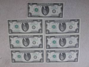 lot 121 image: (CNTR) 7 Consecutive Serial Number ...