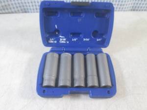 lot 132 image: (FS) 5pc Power Torque Bolt Extracto...