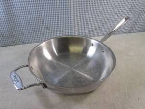 lot 145 image: (H-1) All-Clad Stainless with d5 4 ...