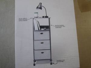 lot 159 image: (D-4) New DormifySutton Grey Chargi...