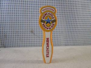 lot 175 image: (FS) New Castle Brown Ale Beer Tap ...