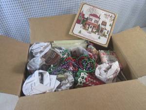 lot 197 image: (CS) Box Full of Assorted Christmas...