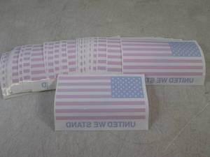 lot 217 image: (FS) 50 United We Stand US Flag Win...