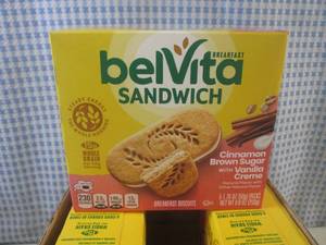 lot 332 image: (B-3) 3 Boxes of Belvita Cinnamon B...