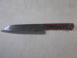 lot 221 image: (FS) 13 14 Damascus Blade Knife...