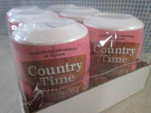 lot 349 image: (B-4) 6 Containers of Country Time ...