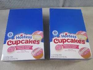 lot 358 image: (B-3) 2 Boxes of Hostess Frosted Su...