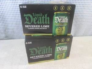 lot 367 image: (B-2) 2 - 6-Packs of Liquid Death S...
