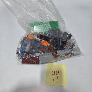 lot 99 image: LEGO Mixed Bulk Parts Lot Bricks Plates Pieces Minifigure Parts Accessories Assorted Building Blocks