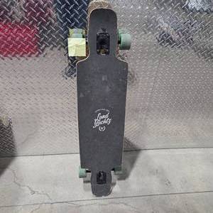 lot 7 image: Landyachtz Longboard Skateboard Drop Through Deck Cruiser Complete Board Long Board