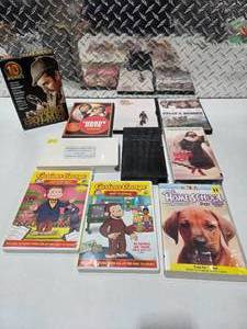 lot 190 image: DVD Movie Lot Sherlock Holmes Case Files Hardy Boys Sister Act Curious George Kids Movies