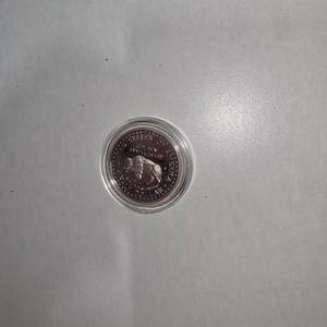 lot 1 image: 1991 Mount Rushmore Silver Dollar Proof 90% Silver Commemorative Coin