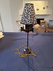 Leopard Skin Table Lamp