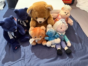 Ty Bears, Cabbage Patch, Smurf, Precious Moments and More Cute Collectable Stuffed Animals
