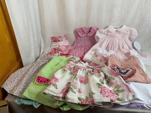 Beautiful Baby and Little Girls Clothes (Most unworn, many with Tags from Neiman Marcus, Macys and more)  Sizes 6, 9 and 18 months, 4t, 89