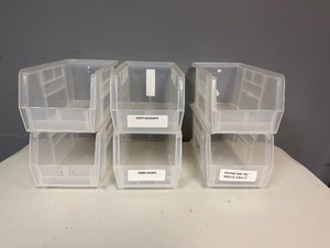 Akro Bins 5 12 x 11 x 5 (Qty 6)