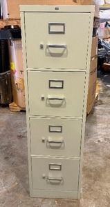 Four Door Hon Vertical Filing Cabinet