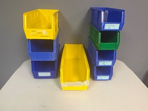 Akro Bins Multi Sizes (Qty 8)